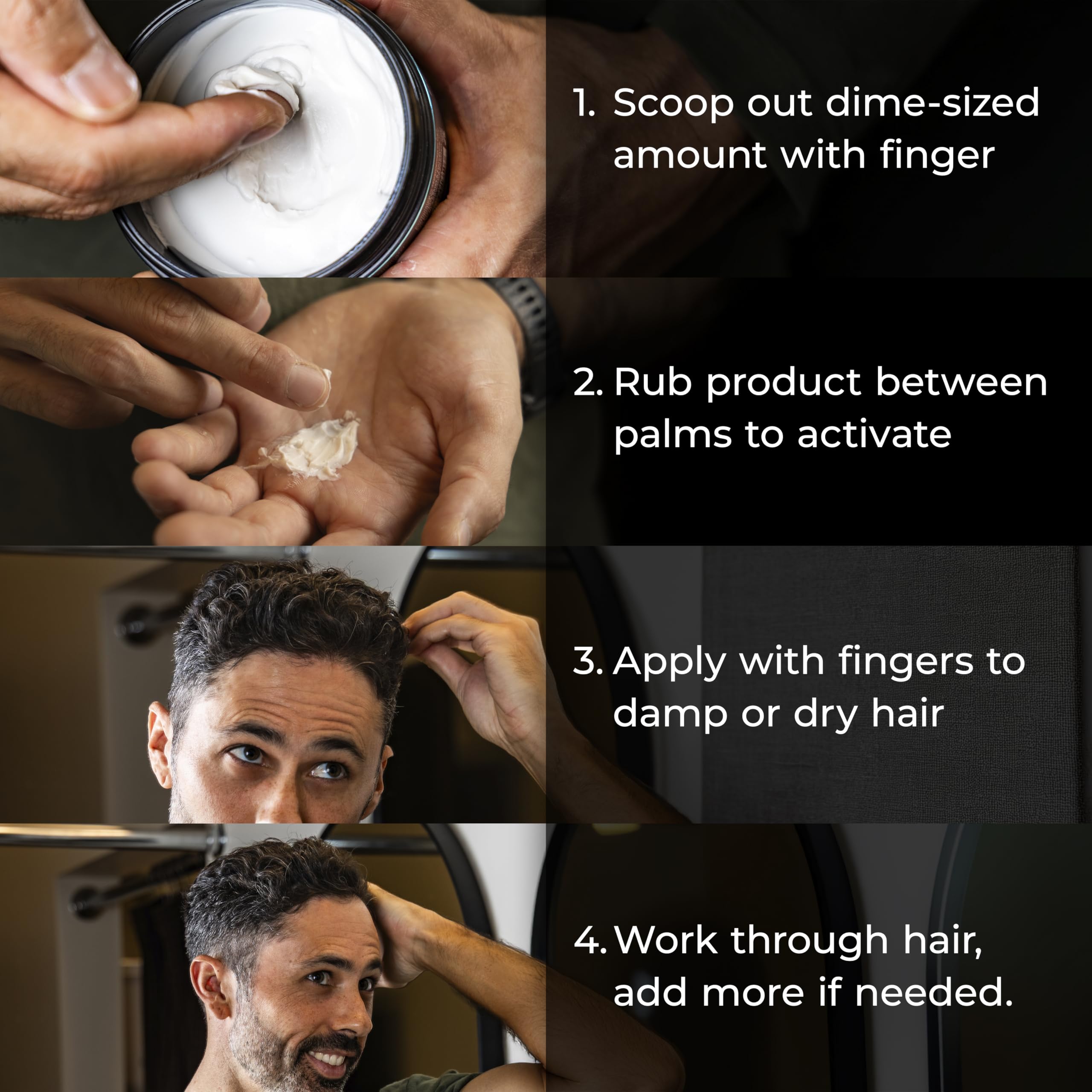 Blackwood For Men close-up of clay particles highlighting oil-absorbing texture benefit