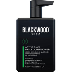 Blackwood For Men front packaging showing 7 oz bottle and clear labeling for everyday use
