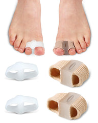 BLATOWN front packaging showing the 4-piece toe separator set and included loops for comfort
