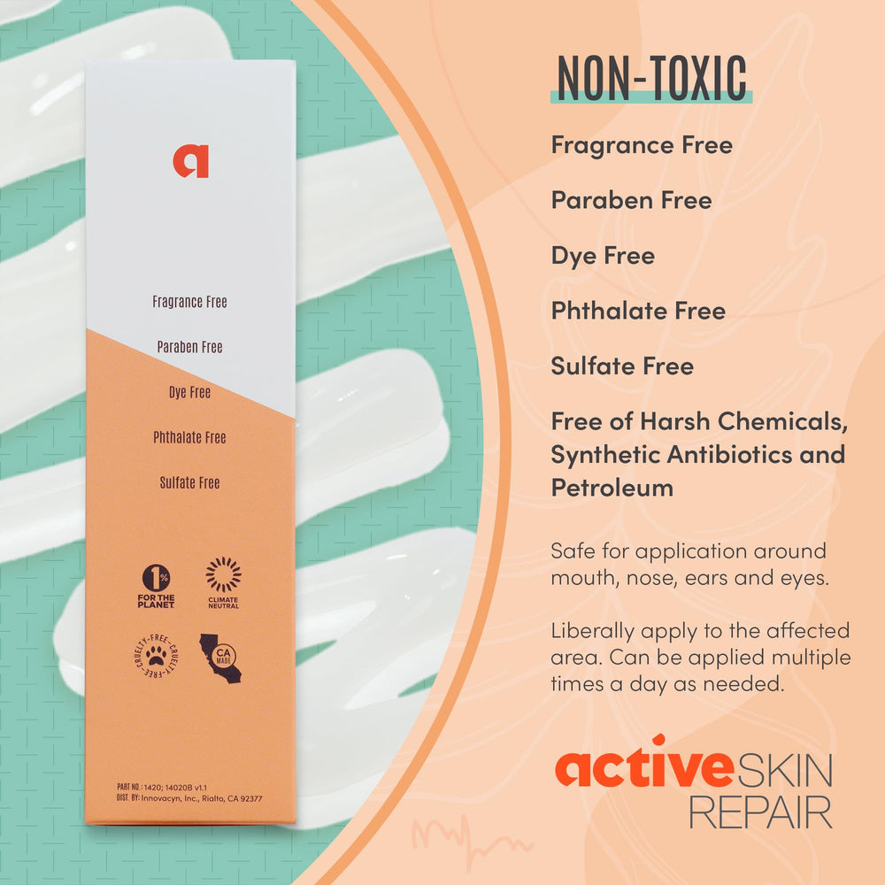 BLDG ACTIVE spreading serum on leg showing full-body moisture support