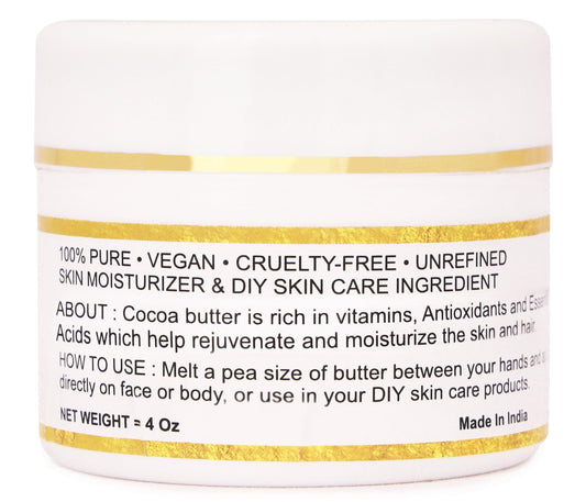 Bless International close-up texture of raw cocoa butter showing creamy feel
