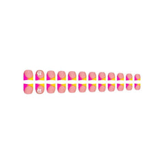 BLGTGH included nail file jelly glue and wooden stick for easy application