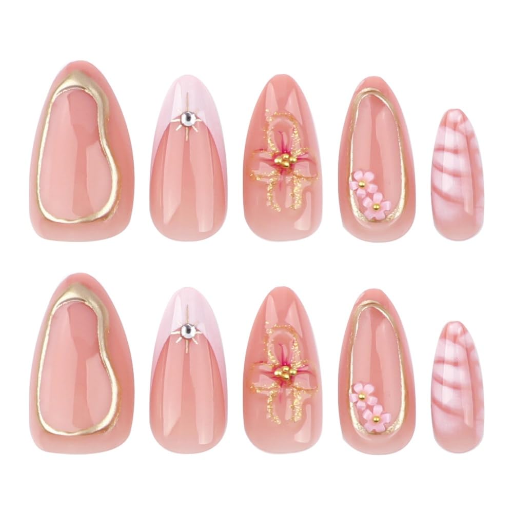 BLGTGH nails applied on hands demonstrating instant manicure convenience benefit