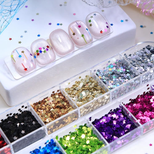 BLGTGH open 12-grid storage box displaying varied colors for quick selection benefit