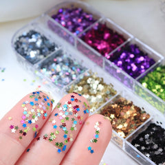 BLGTGH resin charm embellishment featuring embedded stars for craft versatility benefit