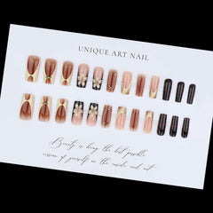 BLGTGH glossy white French tip nail showing salon-like shine and neat edges