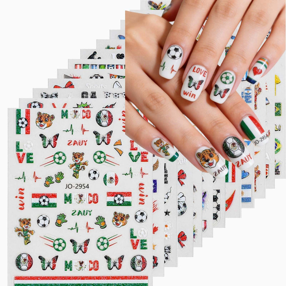 BLGTGH front sheet layout showing all 12 sticker designs for quick selection