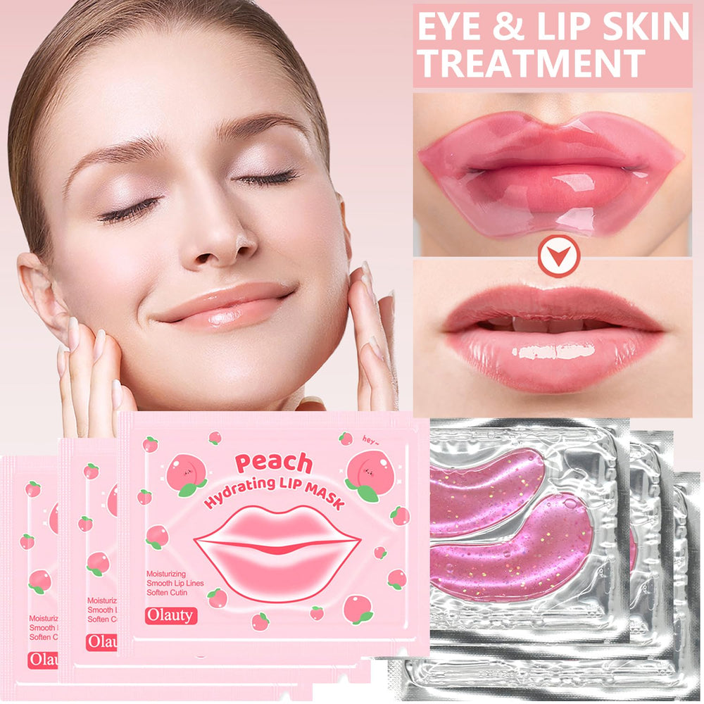BliBling under-eye patch applied demonstrating instant-refresh visual benefit