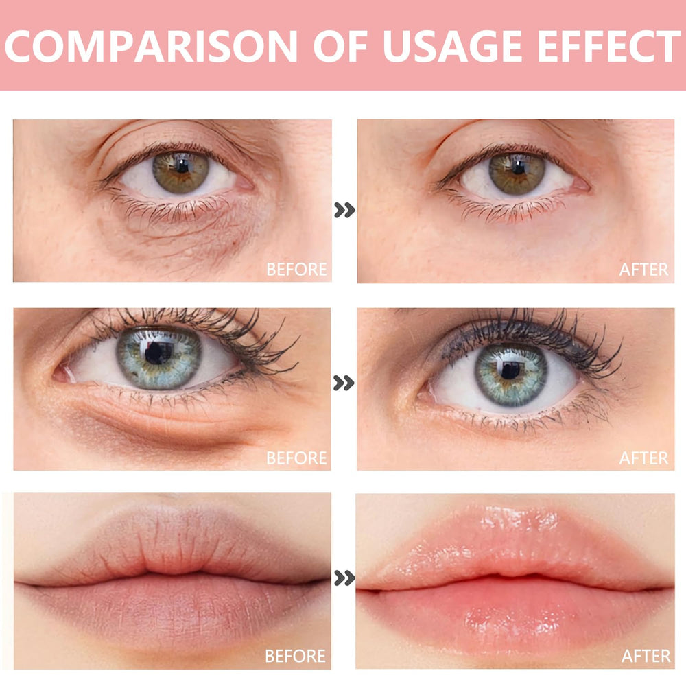 BliBling open package showing 15 eye pairs and 15 lip masks, gifting convenience