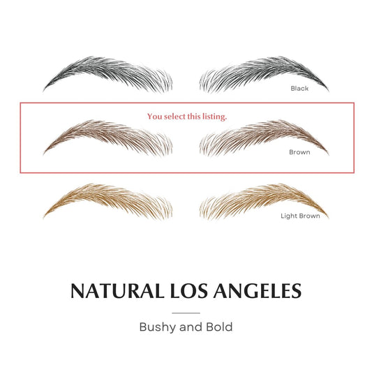 Bliss and Beyond USA full sticker sheet showing multiple eyebrow pairs