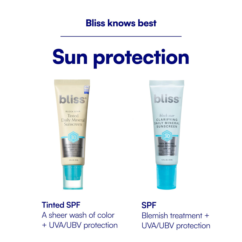 bliss sunscreen under makeup showing seamless layering without pilling benefit