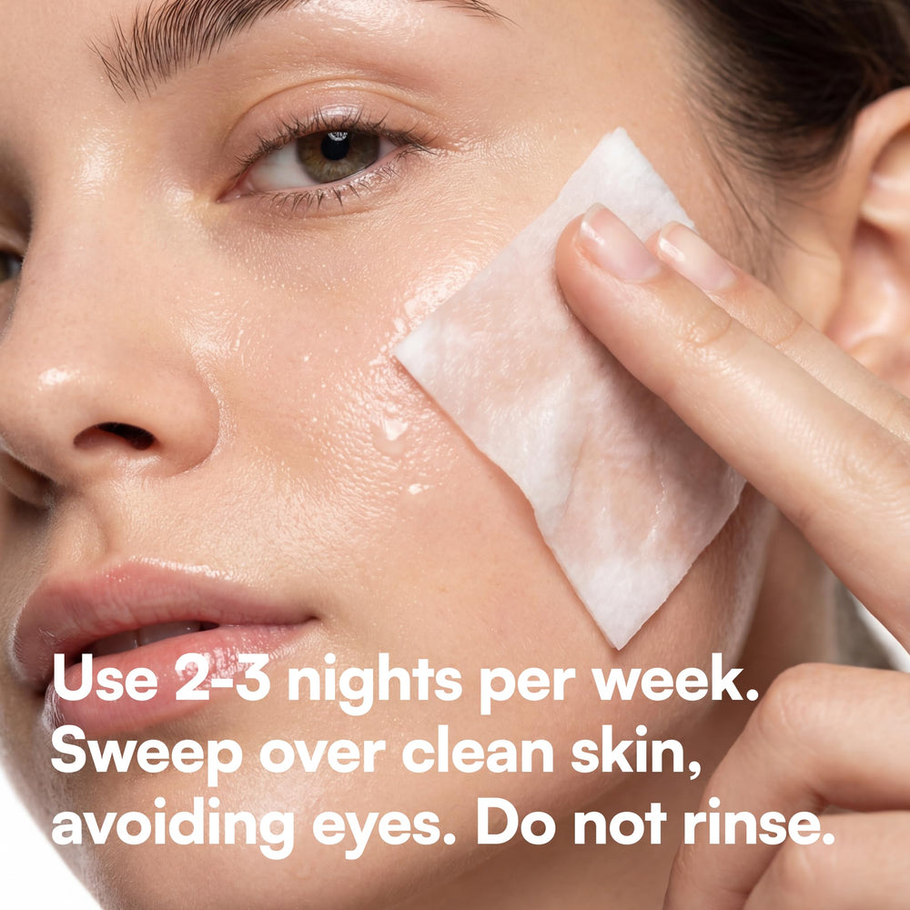 Bliss ingredient label detail highlighting glycolic acid concentration info