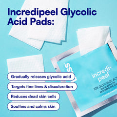 Bliss pad used in nighttime bathroom routine demonstrating simple application