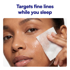 Bliss pad texture close-up revealing soaked glycolic solution for exfoliation