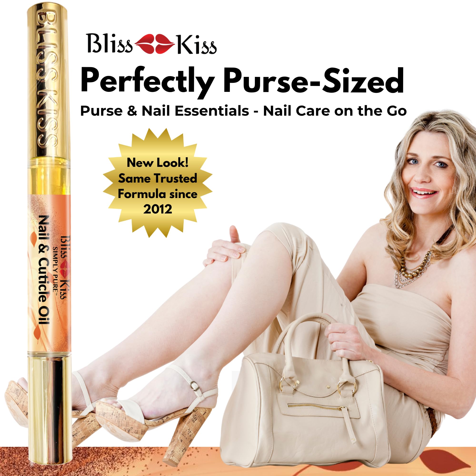 Bliss Kiss beside a warm mug conveying comforting pumpkin spice scent