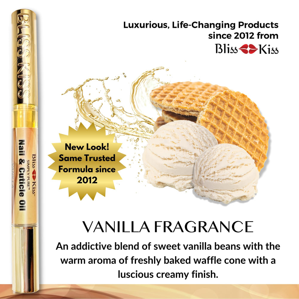 Bliss Kiss hands with groomed nails after regular use showing improvement