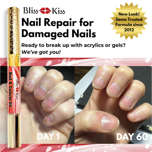 Bliss Kiss pen applicator close-up delivering precise cuticle treatment and control