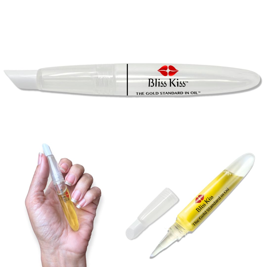 Bliss Kiss pen inside a purse for on-the-go hydration and convenience benefit