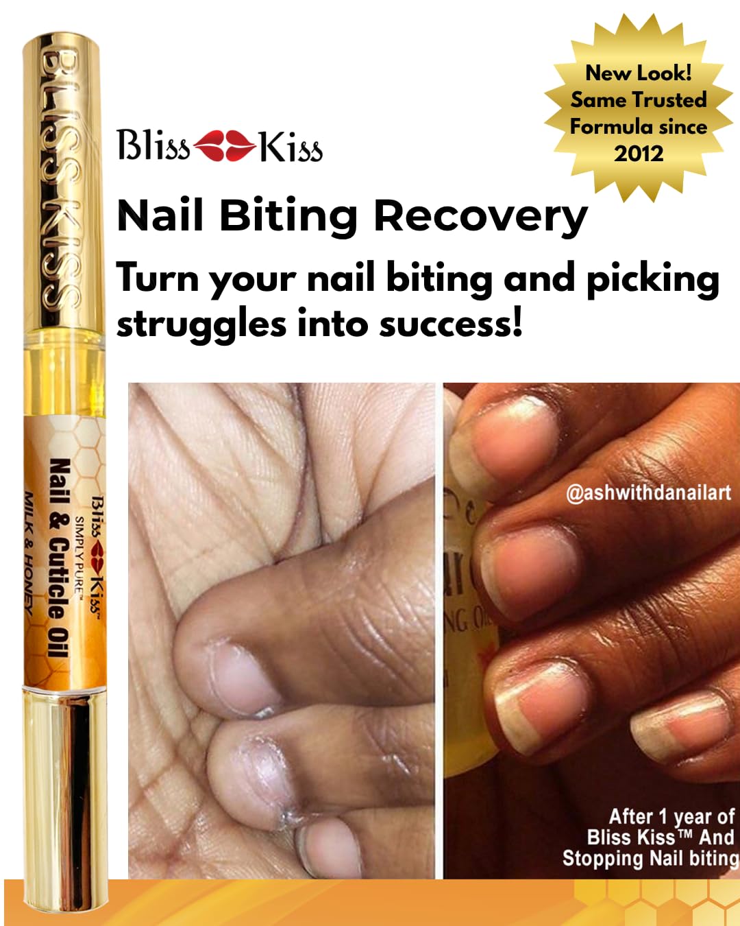 Bliss Kiss texture droplet on fingertip showing fast-absorbing finish