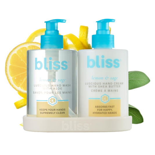Bliss duo front display on tray shows elegant presentation and gifting appeal