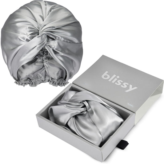 BLISSY front view showing smooth silk and roomy fit for protection