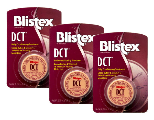 Blistex DCT front pot showing compact packaging and easy access benefit