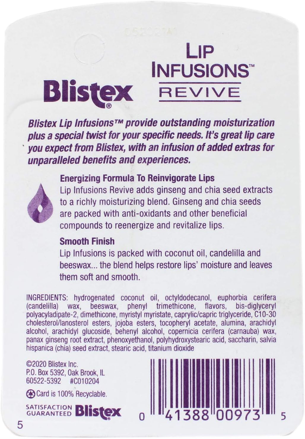 Blistex lip infusions revive lifestyle usage in a purse showing portability and on-the-go hydration benefit