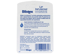 Blistex Lip Infusions in travel setting demonstrating portable hydration benefit