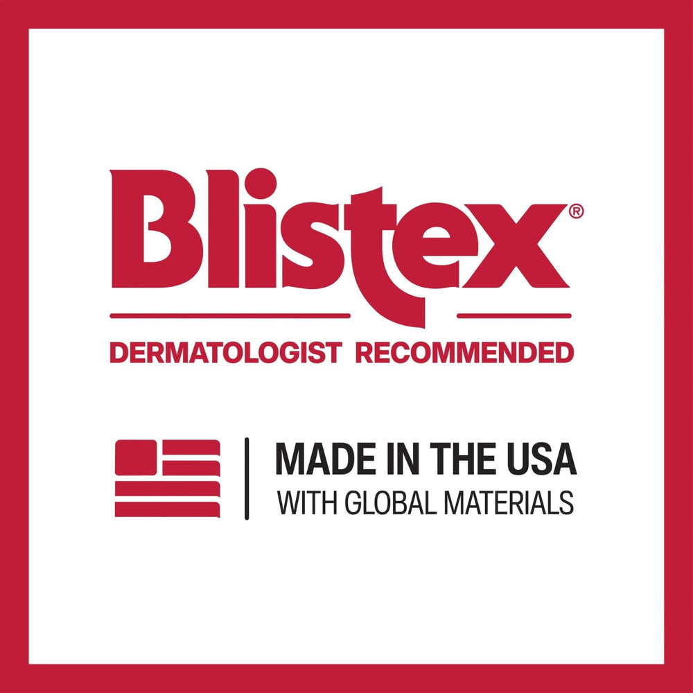 Blistex Soft & Lush applied to lips demonstrating hydrated soft appearance