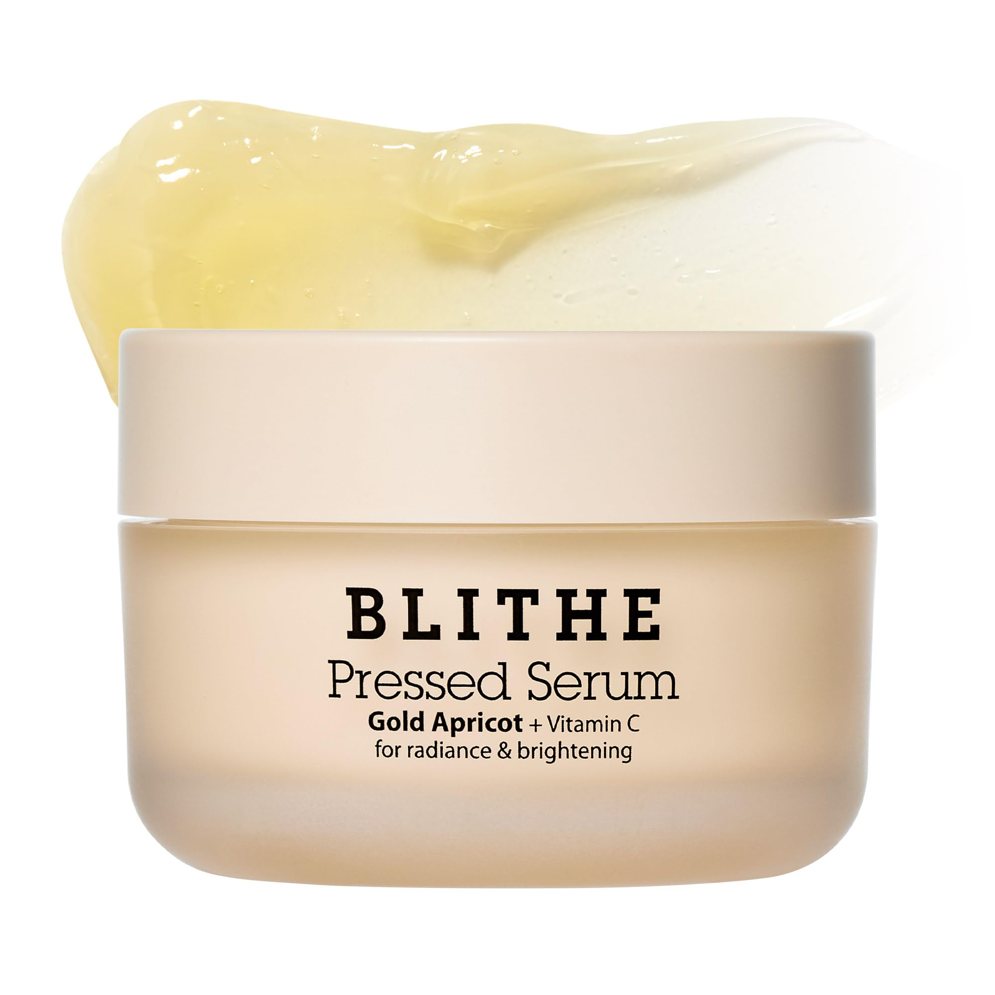 BLITHE front packaging showing jar and label, clear product identity and benefit