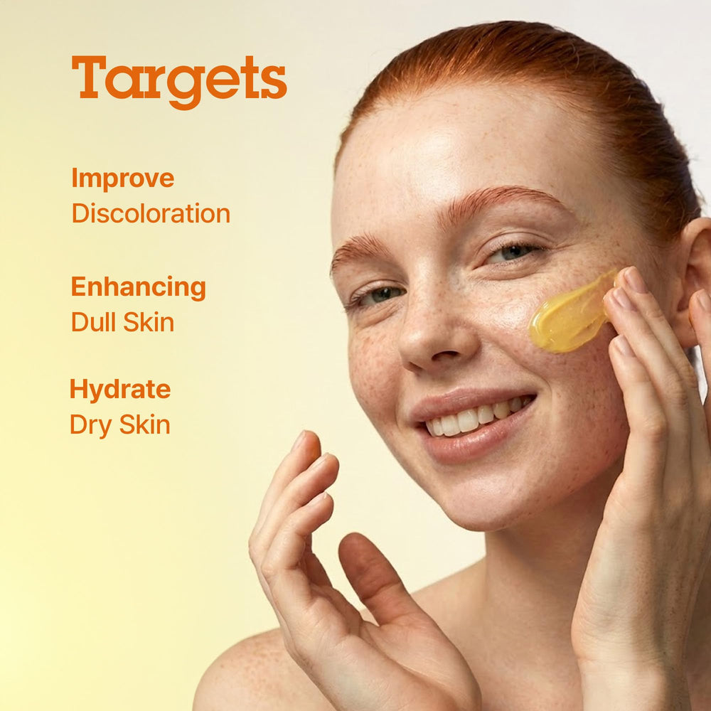 BLITHE open jar top view revealing golden apricot serum-cream for quick absorption