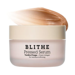 BLITHE front jar view showing sleek packaging and compact travel benefit