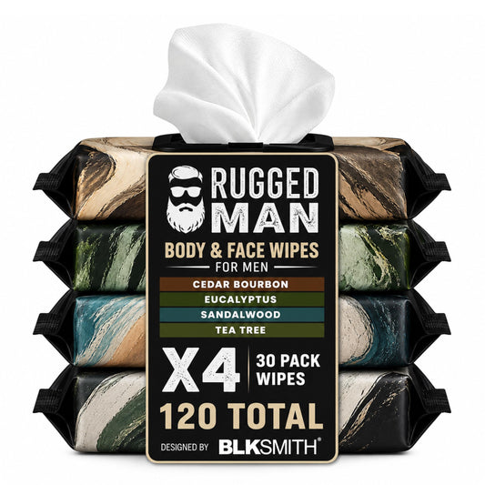 BLKSMITH front packaging showing four tubs and branding, highlights portability