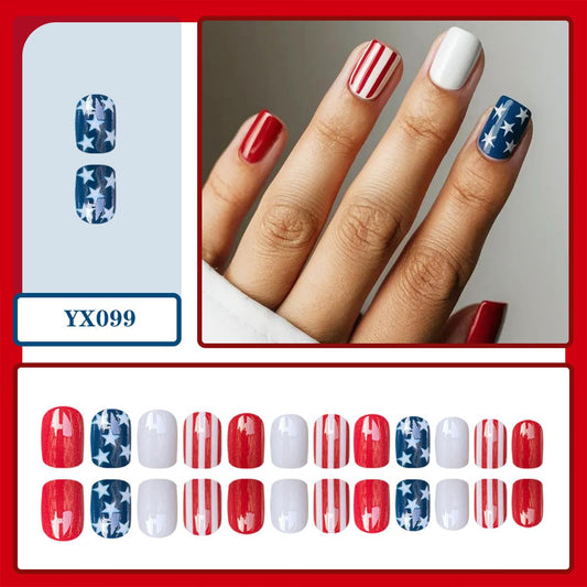 Bloazife close-up of stars and stripes design highlighting bold holiday detail