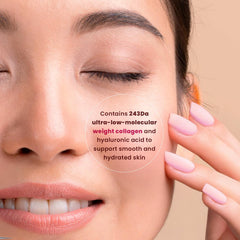 BLOOMORA concentrated ampoule solidified within mask delivering active nutrients