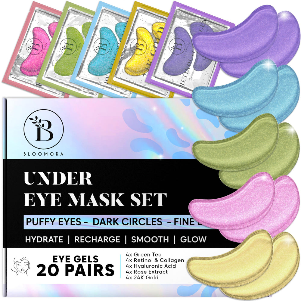 BLOOMORA front packaging showing variety pack benefits