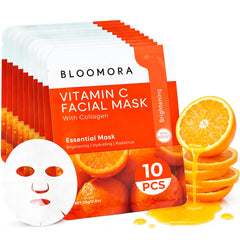 BLOOMORA front packaging showing 10-pack for quick brightening