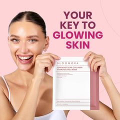 BLOOMORA hydrogel turning translucent indicating readiness to remove and absorption