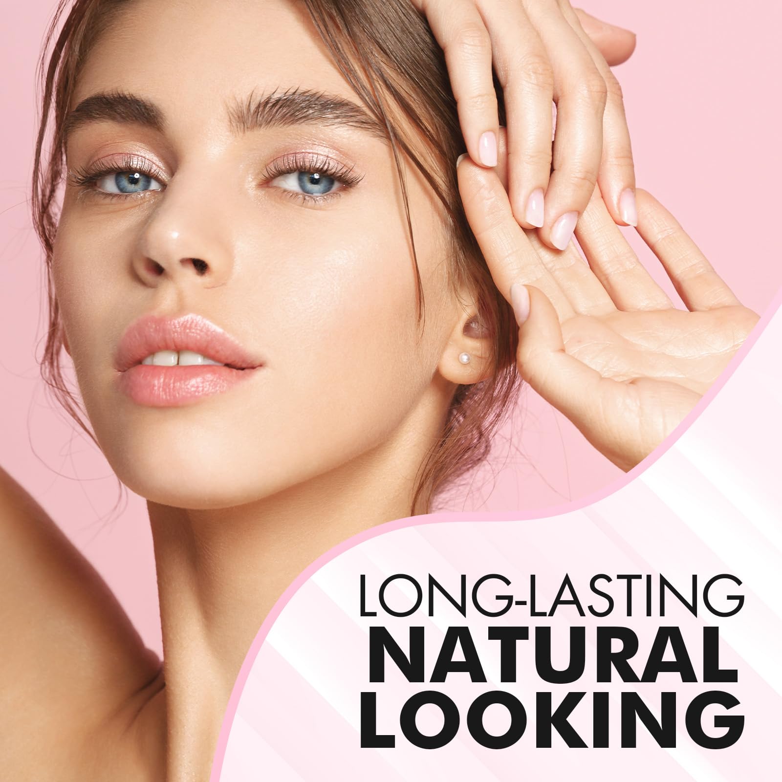 BLOOMORA product in use during at-home brow application for easy results