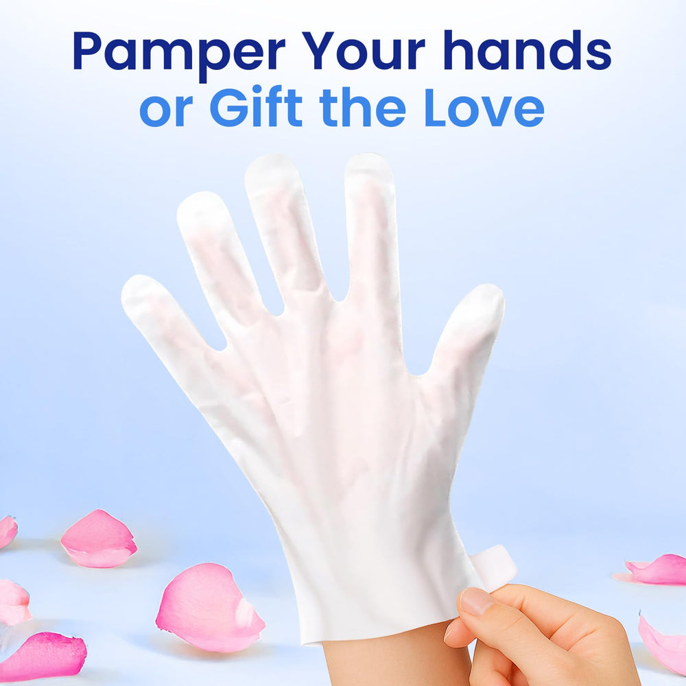 BLOOMORA treated hands after removal, showing softer smooth skin results