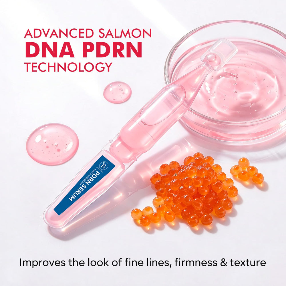 BLOOMORA close-up of a single 1.5 ml ampoule highlighting hygienic freshness