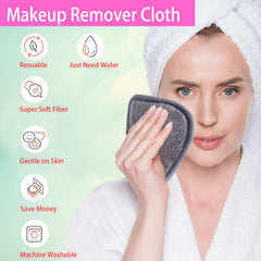 BloomSesame microfiber close-up texture revealing soft dense fibers for thorough removal