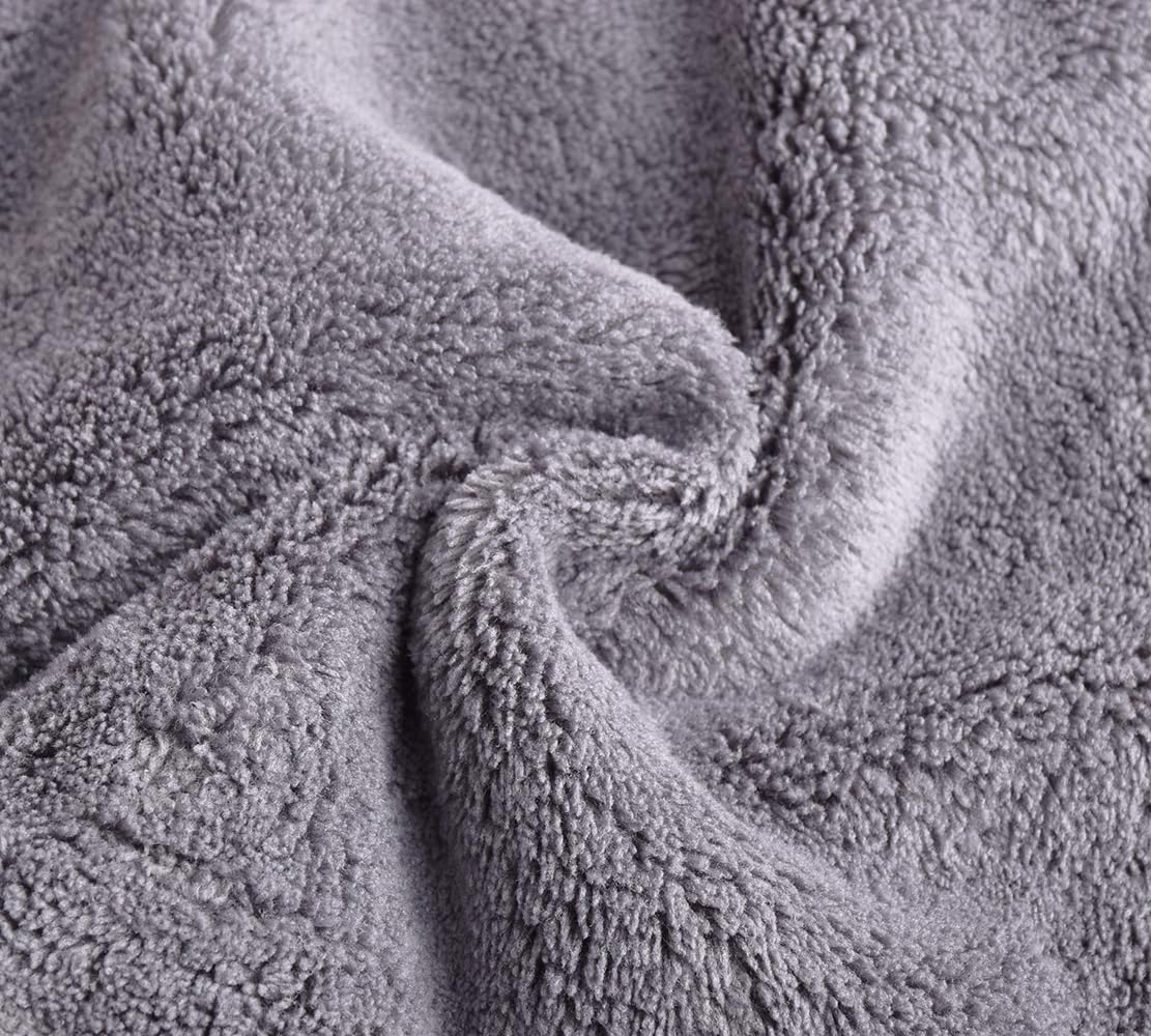 BloomSesame cloth in hand showing 5 by 5 inch size for precise facial use