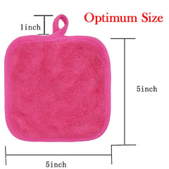 BloomSesame cloths neatly packed in a travel pouch showing portability for routines