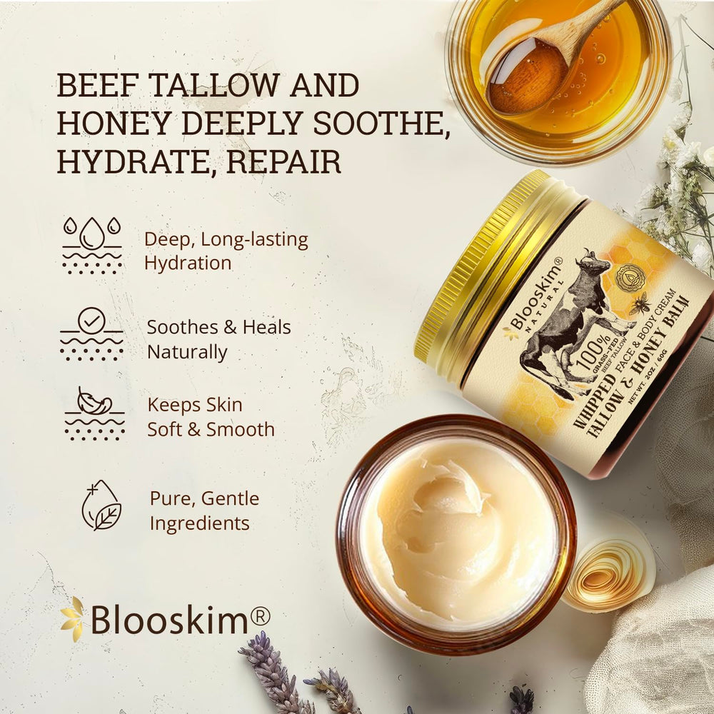 Blooskim whipped texture closeup demonstrating light, fast-absorbing finish