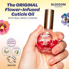 Blossom brush applicator close-up demonstrating precise application and easy control