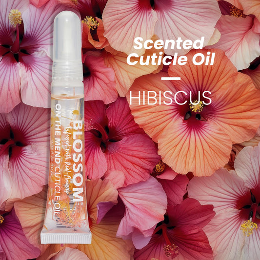 Blossom hibiscus brush tip close-up demonstrating precise application and easy control