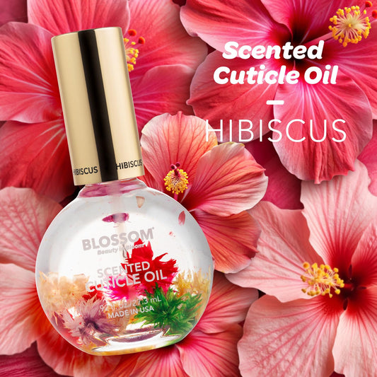 Blossom close-up of dried hibiscus petals inside bottle enhancing aesthetics
