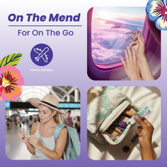 Blossom pen held in hand illustrating pocket-sized travel convenience benefit
