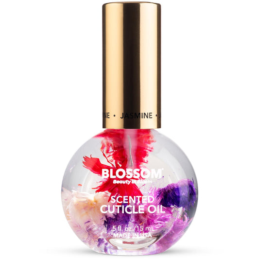 Blossom jasmine front bottle showing floral-infused design and easy application